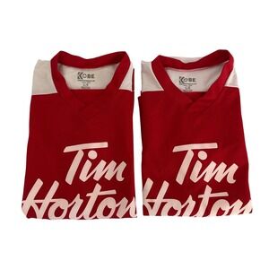 Tim Hortons Timbits Youth Large Jersey Kobe Red‎ Hockey Canada